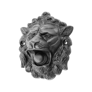 Sonnette Tête de Lion laiton antique