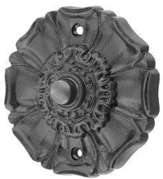 Sonnette Art nouveau laiton antique