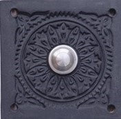 Sonnette Nimes céramique noir