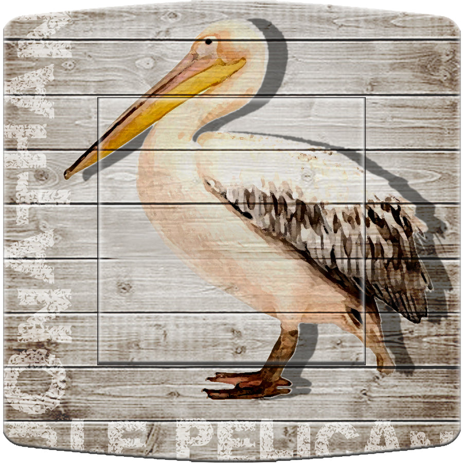 Interrupteur décoré pelican